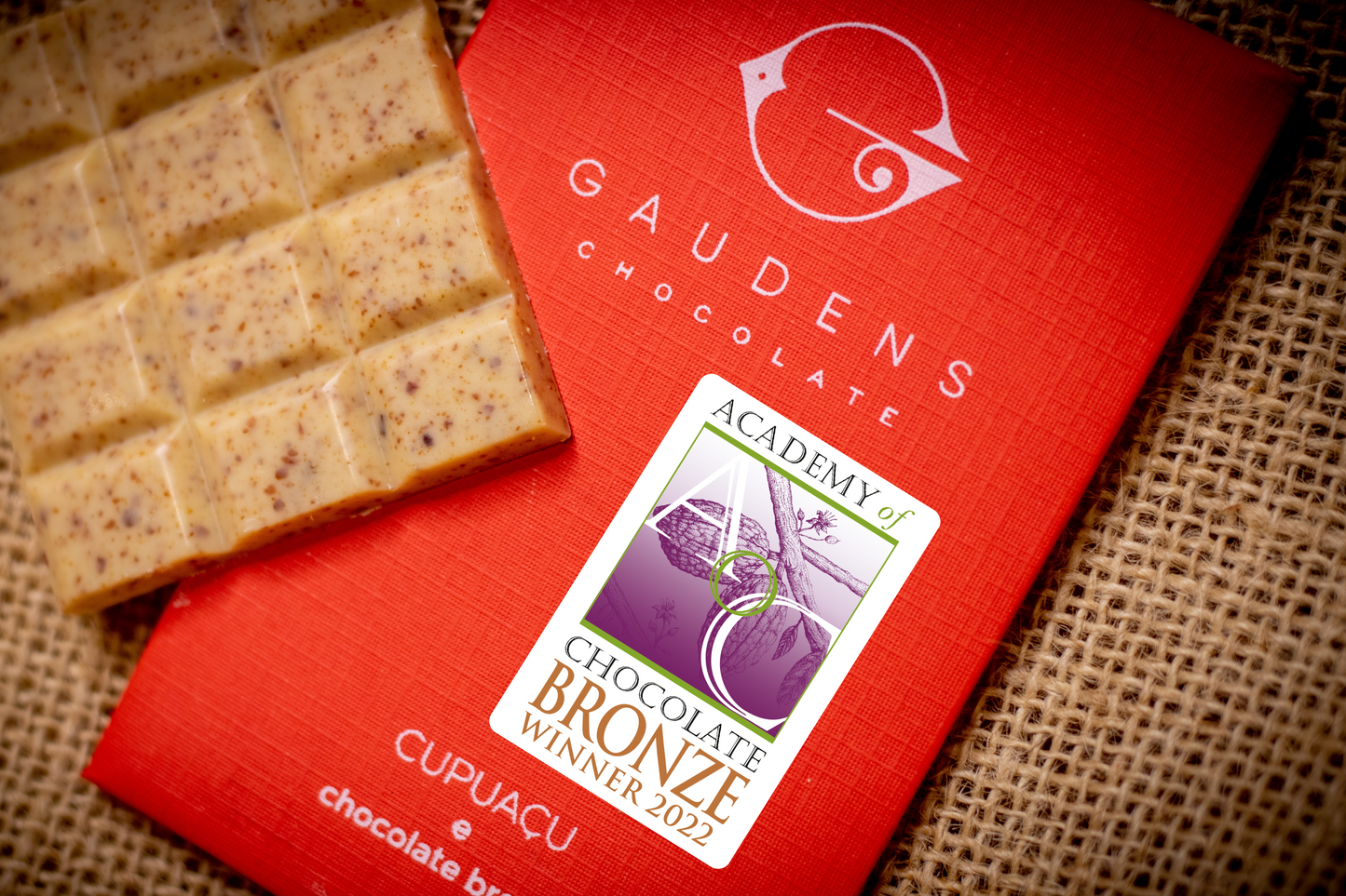 CHOCOLATE GAUDENS CUPUAÇU AO LEITE 35g