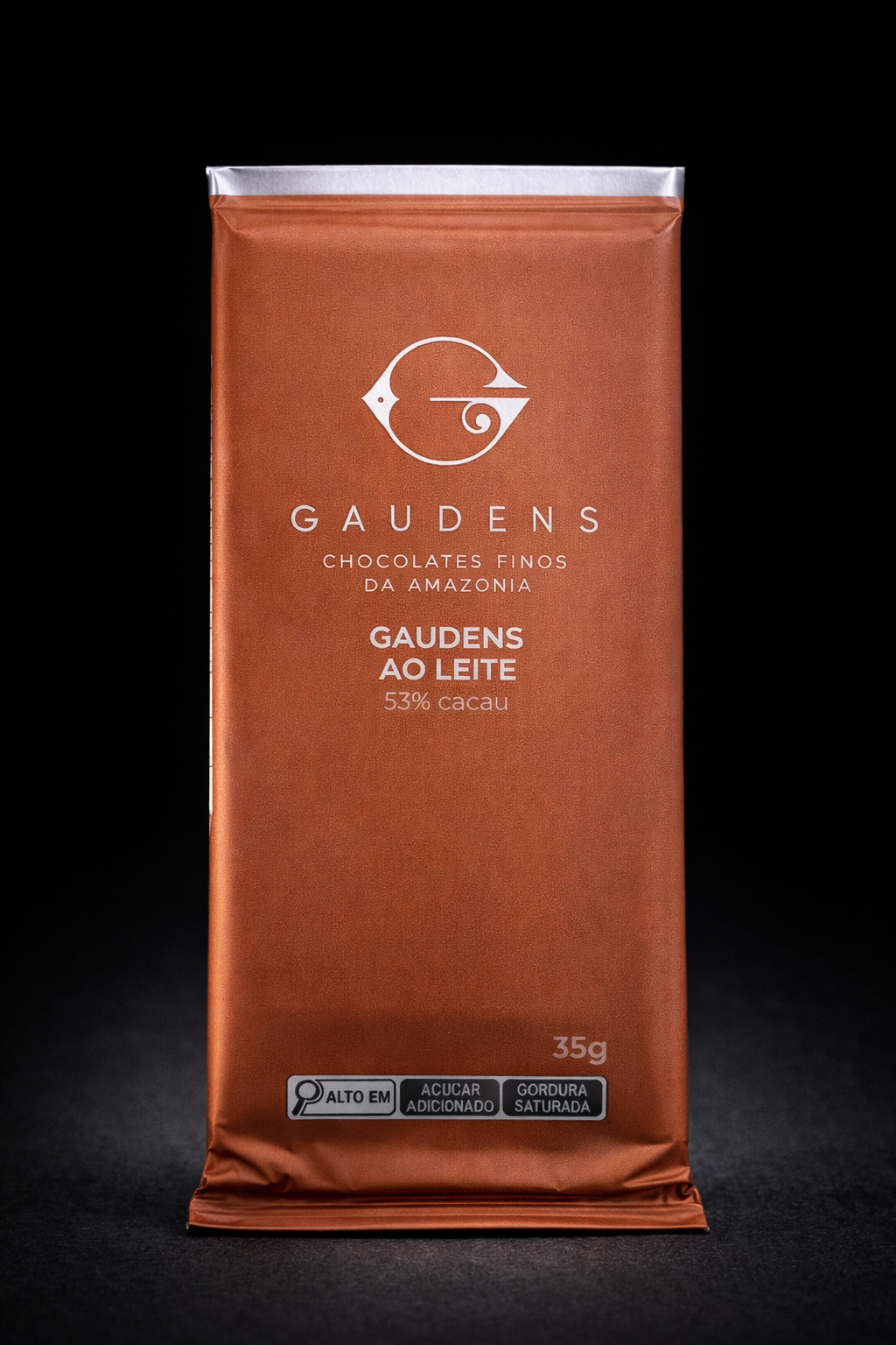 CHOCOLATE GAUDENS 53% CACAU AO LEITE 35g