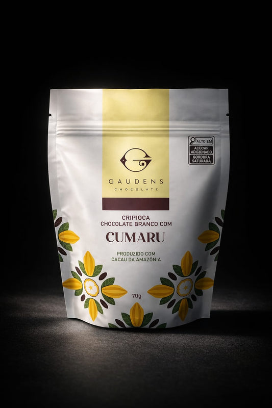CRIPIOCA GAUDENS CHOCOLATE BRANCO 70g